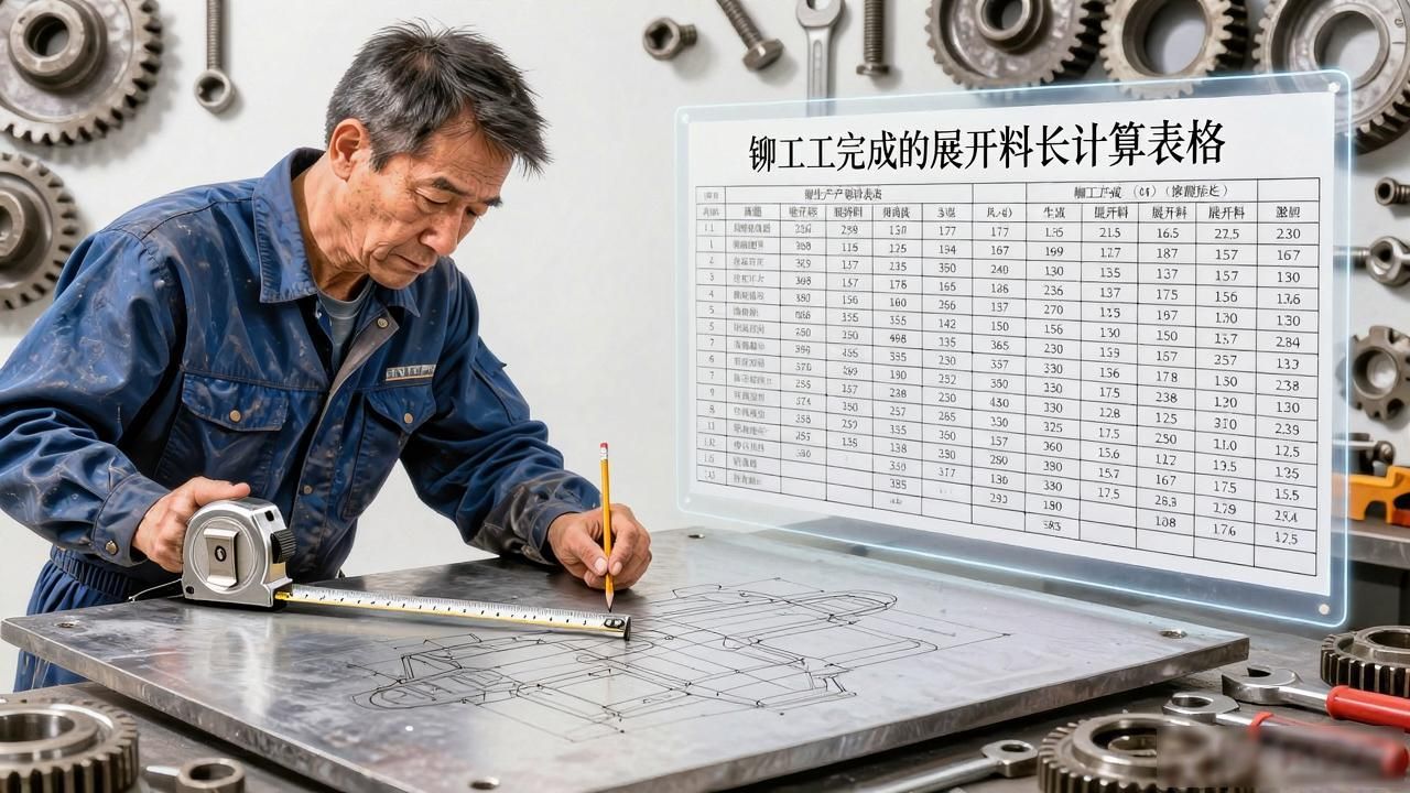 铆工制作工艺_铆工工作内容与技能_铆工划线神器工具怎么用