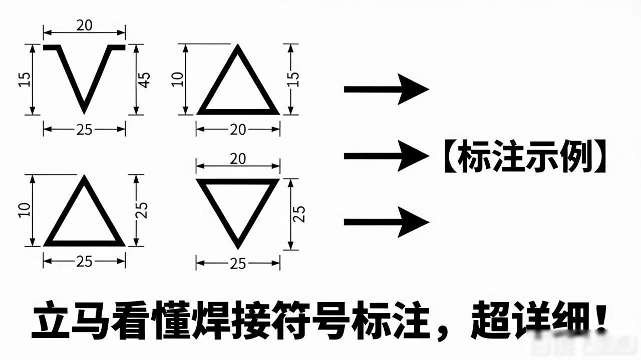 焊缝基本符号_常用坡口符号_焊道焊接符号