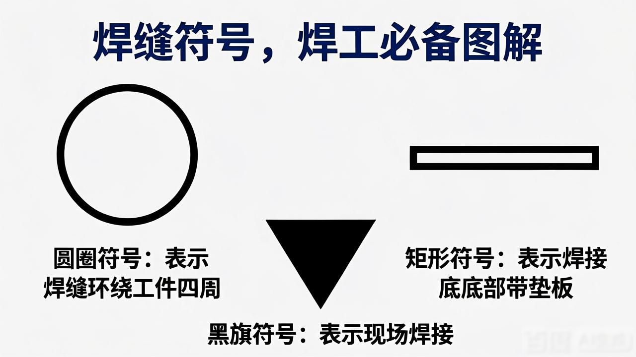 平面焊接焊接符号怎么打_焊缝符号标注方法_焊缝符号组成