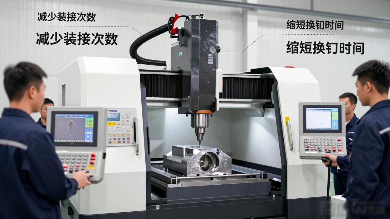 五轴加工零件精密_五轴加工技术特点_五轴加工