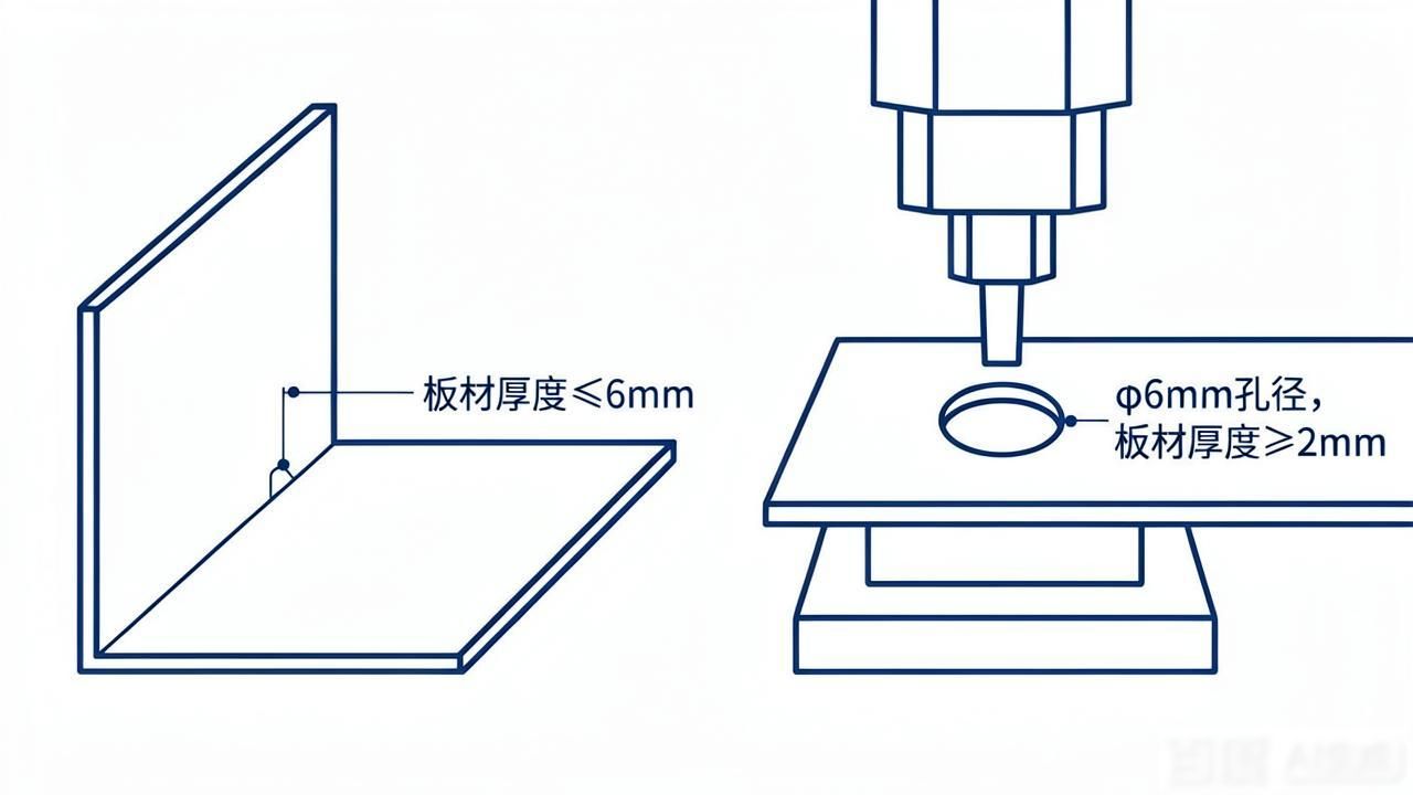 材料选择规范_钣金展开折弯视图讲解_钣金结构设计原则