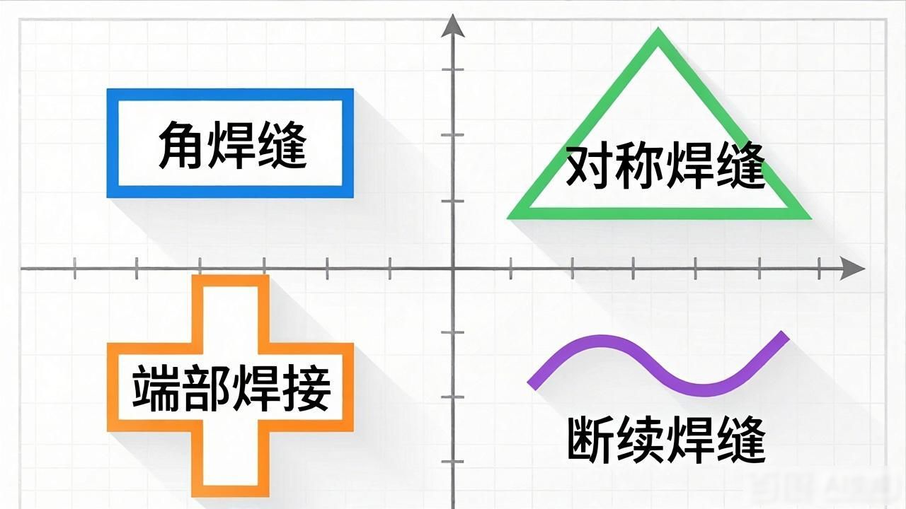 焊缝标注方法 符号标注法 焊缝尺寸符号_焊接符号中补充符号