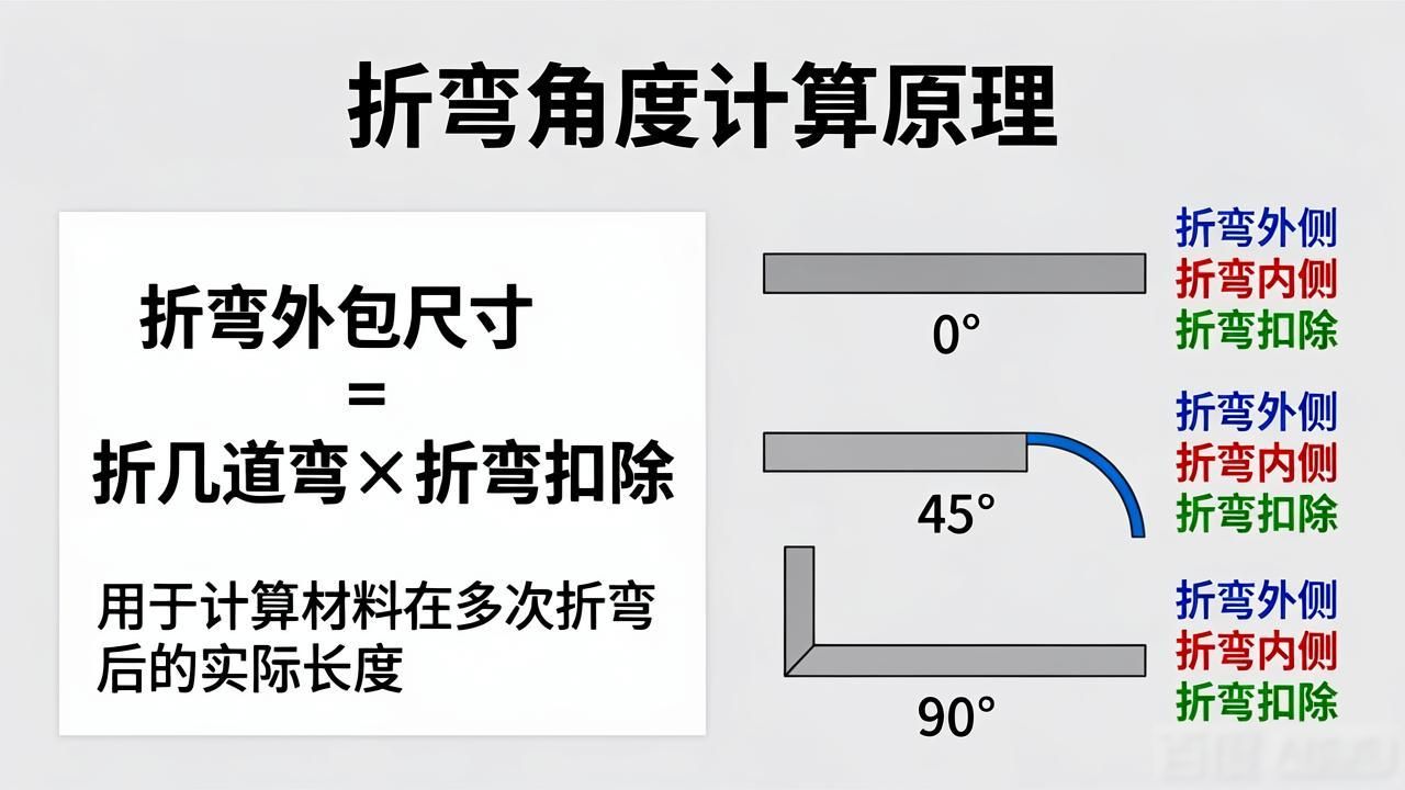钣金大角度怎么展开_钣金钝角展开公式_钣金锐角展开计算