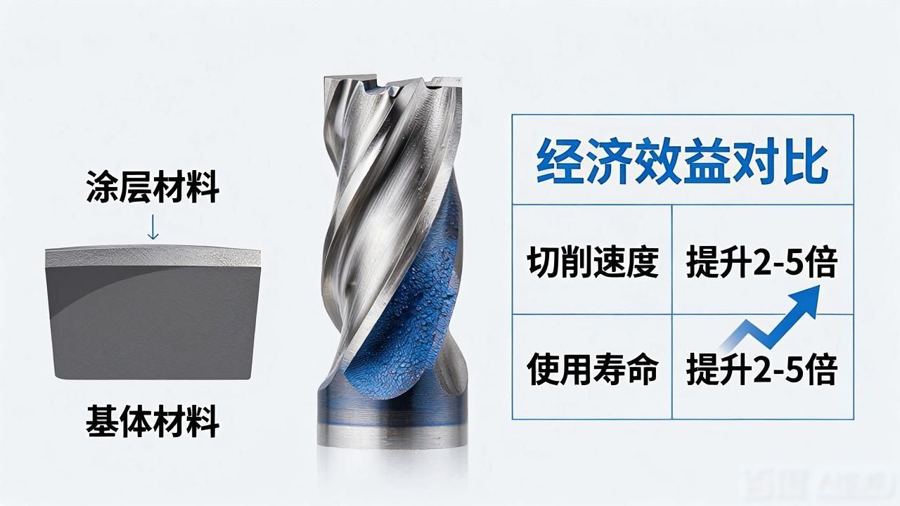 机加工刀具种类与选用_CVD涂层刀具PVD涂层刀具区别_刀具涂层种类特点