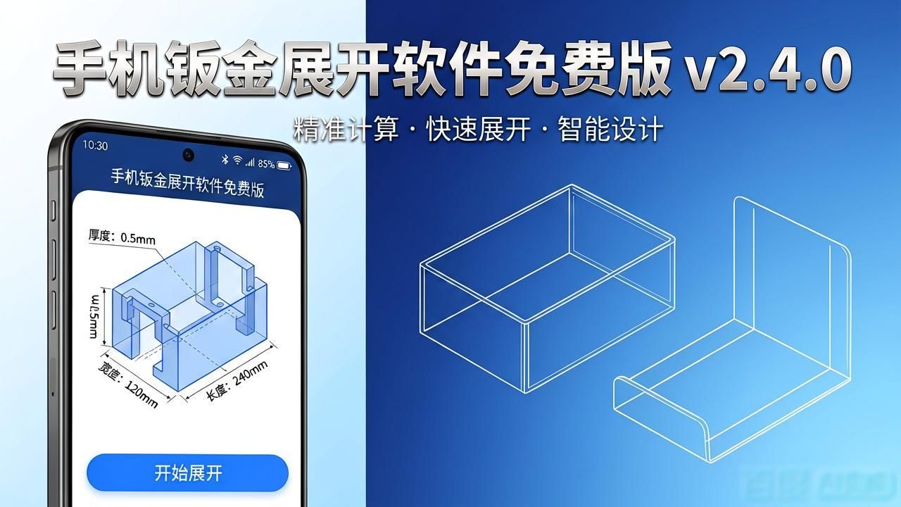 手机钣金展开软件免费版  v2.4.0-铆焊老刘铆工焊工笔记