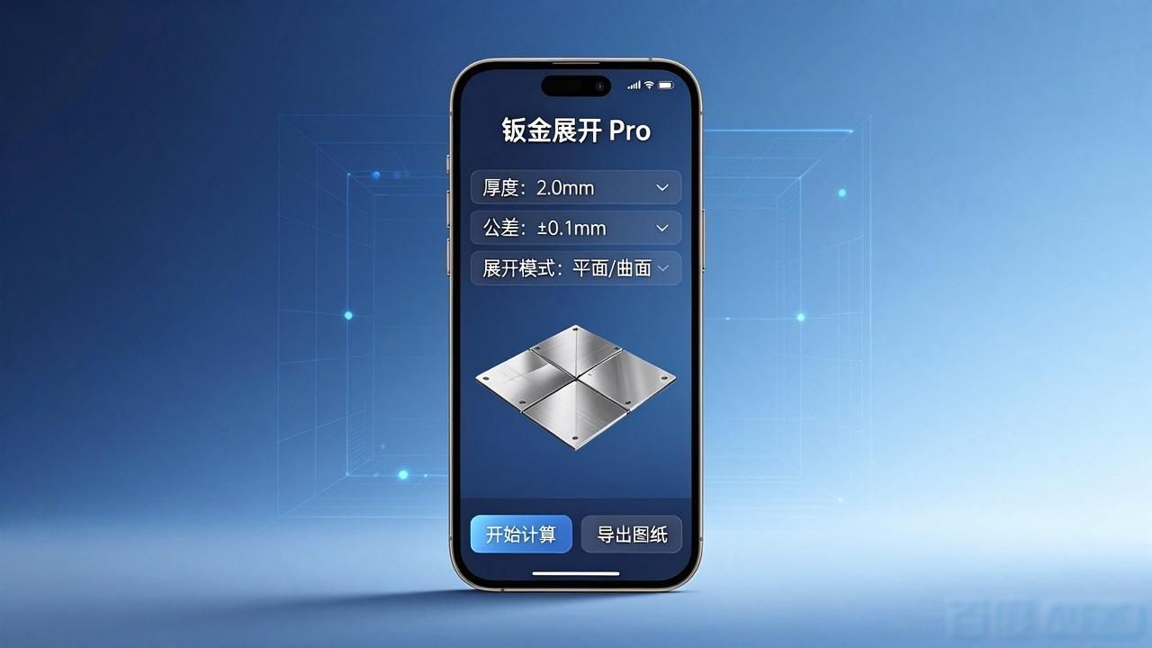 应用商店手机钣金展开_钣金放样展开制作软件_手机钣金展开app
