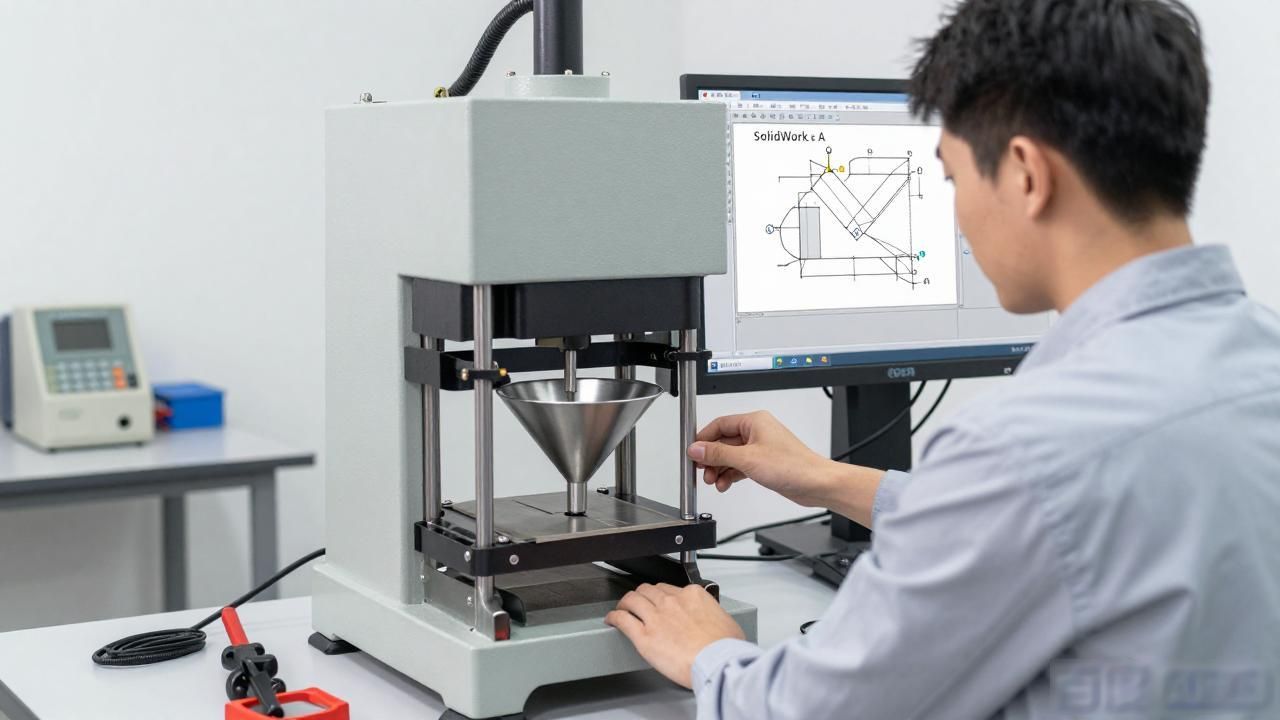 绘制钣金料斗3D_钣金料斗绘制方法_机械制图钣金展开
