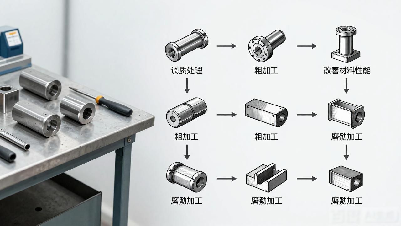 精密零件加工中的热处理工艺_热处理工序位置安排_热处理工艺方案制订
