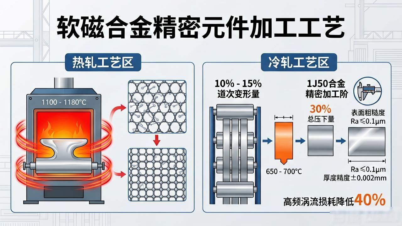 软磁合金是如何加工成精密元件的，看完你就知道了-铆焊老刘铆工焊工笔记