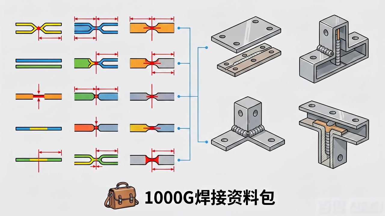 焊缝代号标注_图纸 焊接符号大全_焊接符号组成
