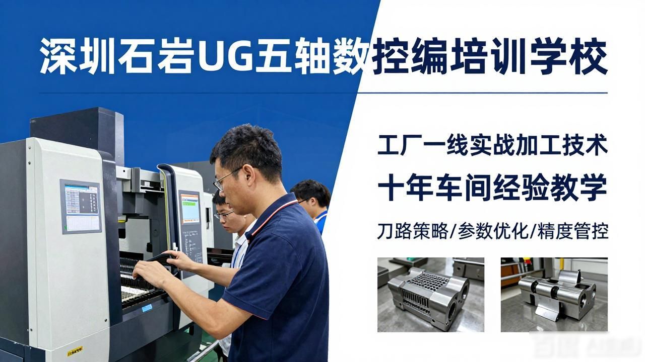 深圳石岩 UG 五轴数控编程培训学校｜全是工厂实战加工技术-铆焊老刘铆工焊工笔记