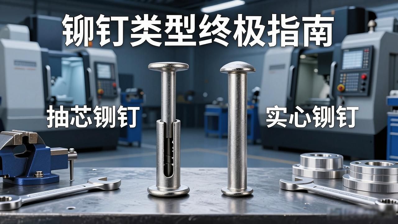 数控加工铆钉类型_铆钉拉铆工具图片大全_铆钉选择原则与材料特性