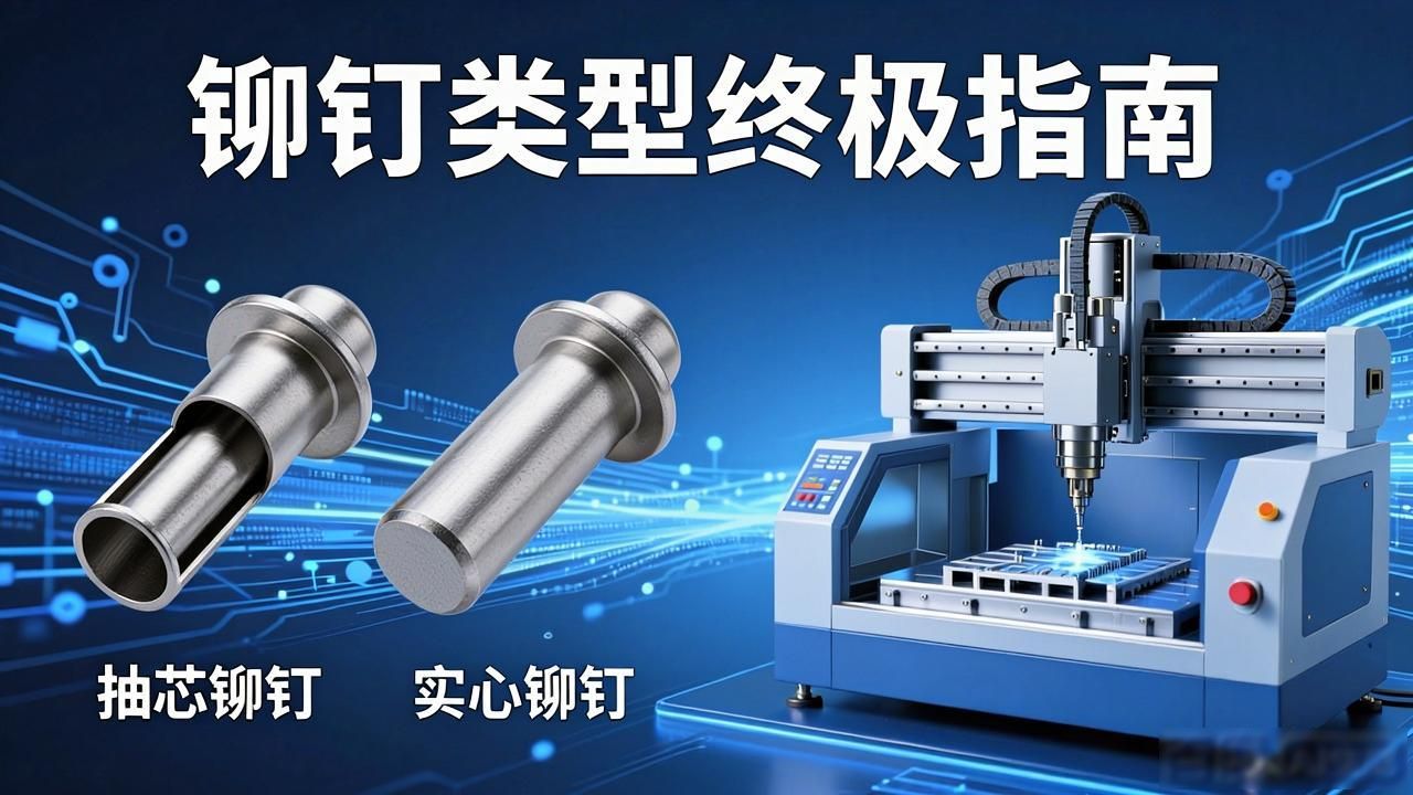 数控加工铆钉类型_铆钉拉铆工具图片大全_铆钉选择原则与材料特性