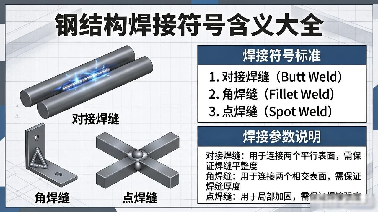 焊接符号标注方法_钢结构焊缝符号含义_焊接补充符号详解