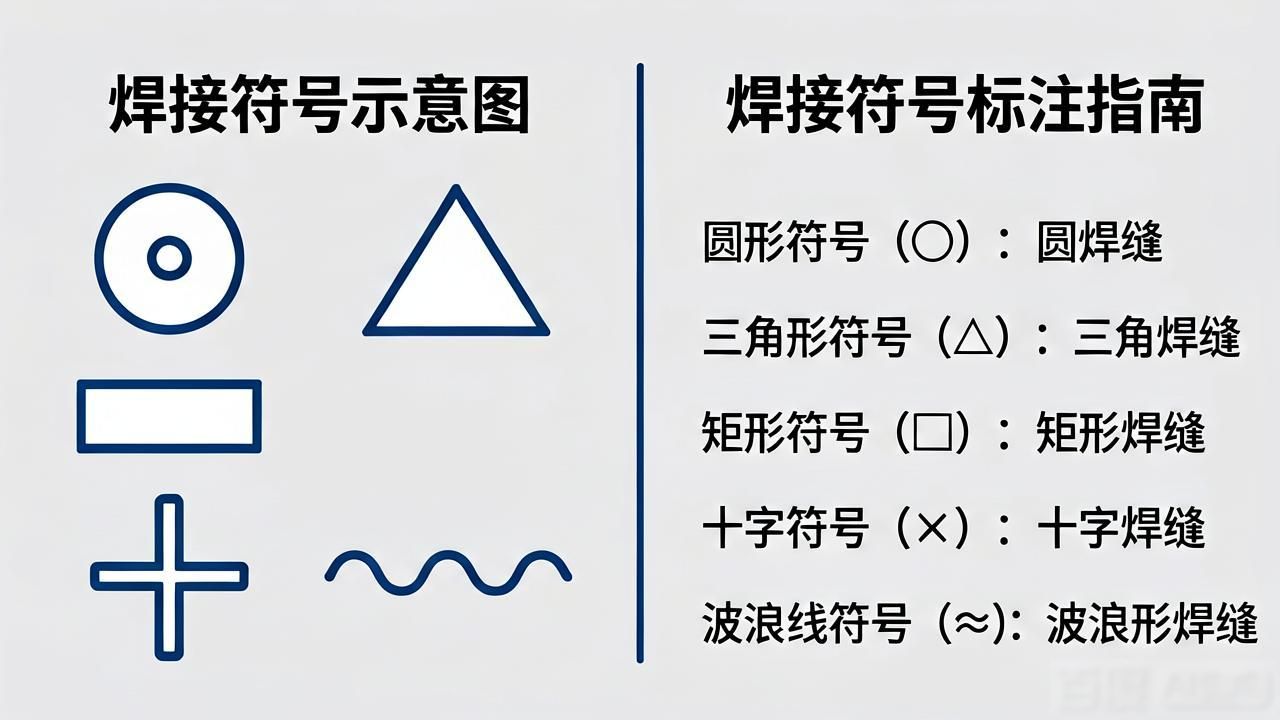 焊接符号标注方法_产品焊接符号_钢结构焊缝符号表示