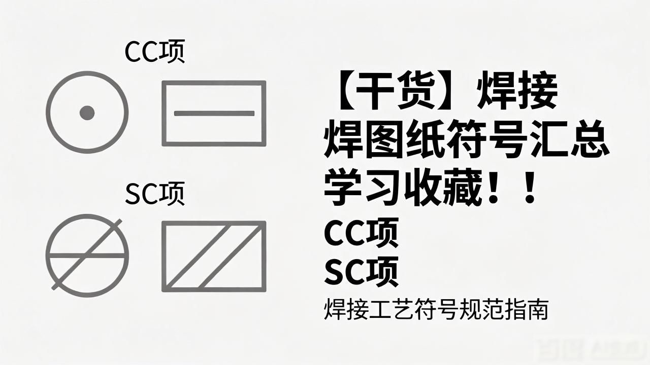 焊接符号标注方法_坡口符号详解_钢梯焊接符号