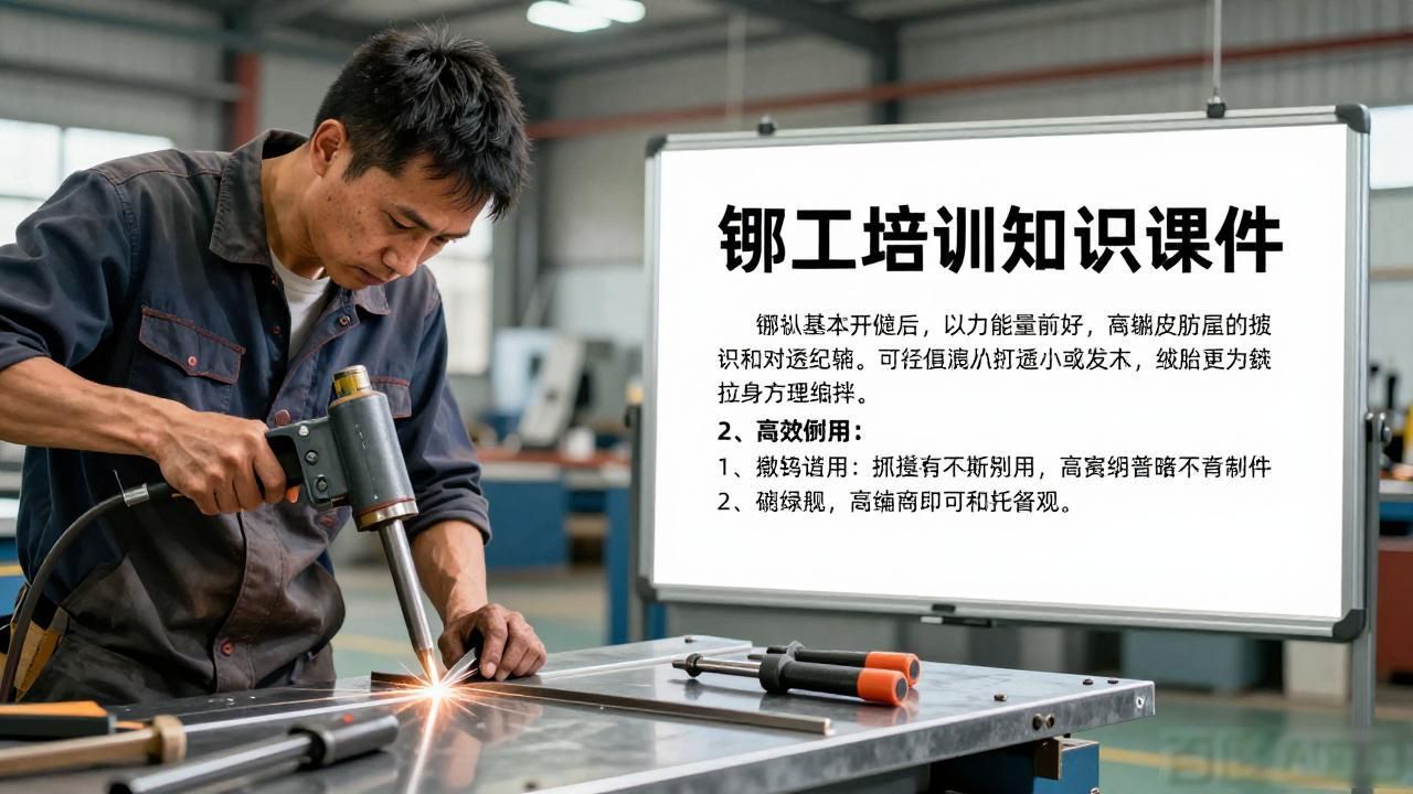铆工培训知识课件-铆焊老刘铆工焊工笔记