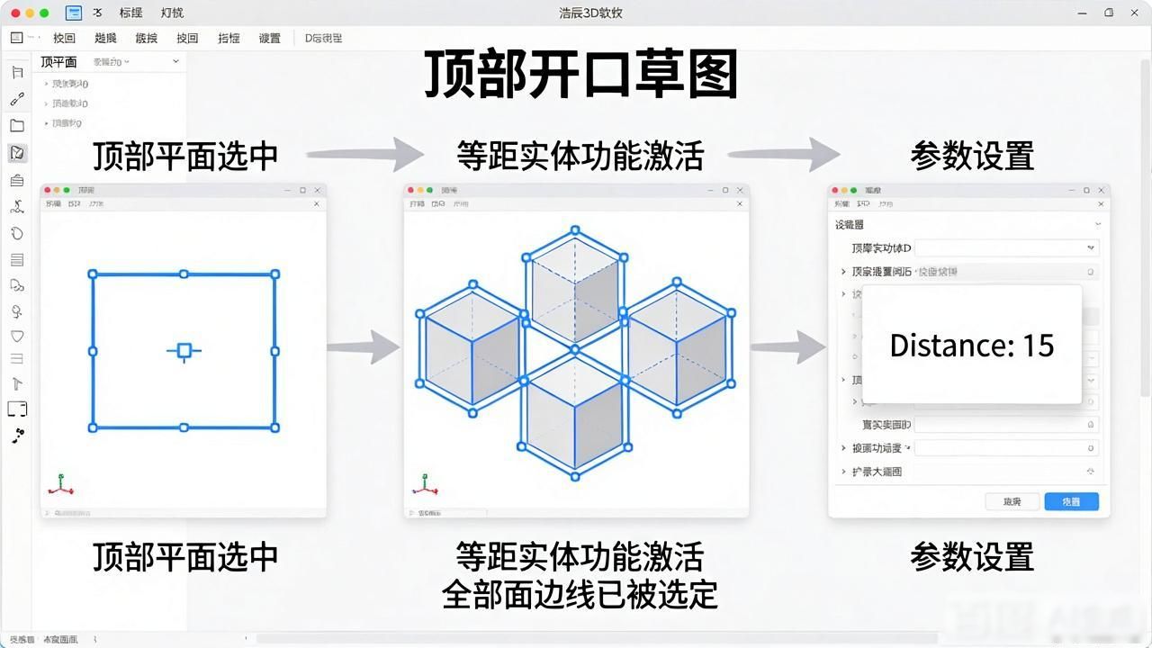 cad箱体钣金展开图_3D钣金设计_浩辰3D钣金设计教程