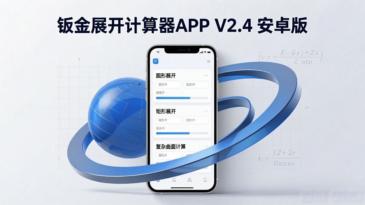 钣金展开计算器APP V2.4 安卓版-铆焊老刘铆工焊工笔记