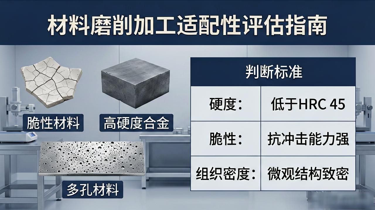 磨削加工 不适合的材料类型 替代加工方式_磨削加工难加工材料