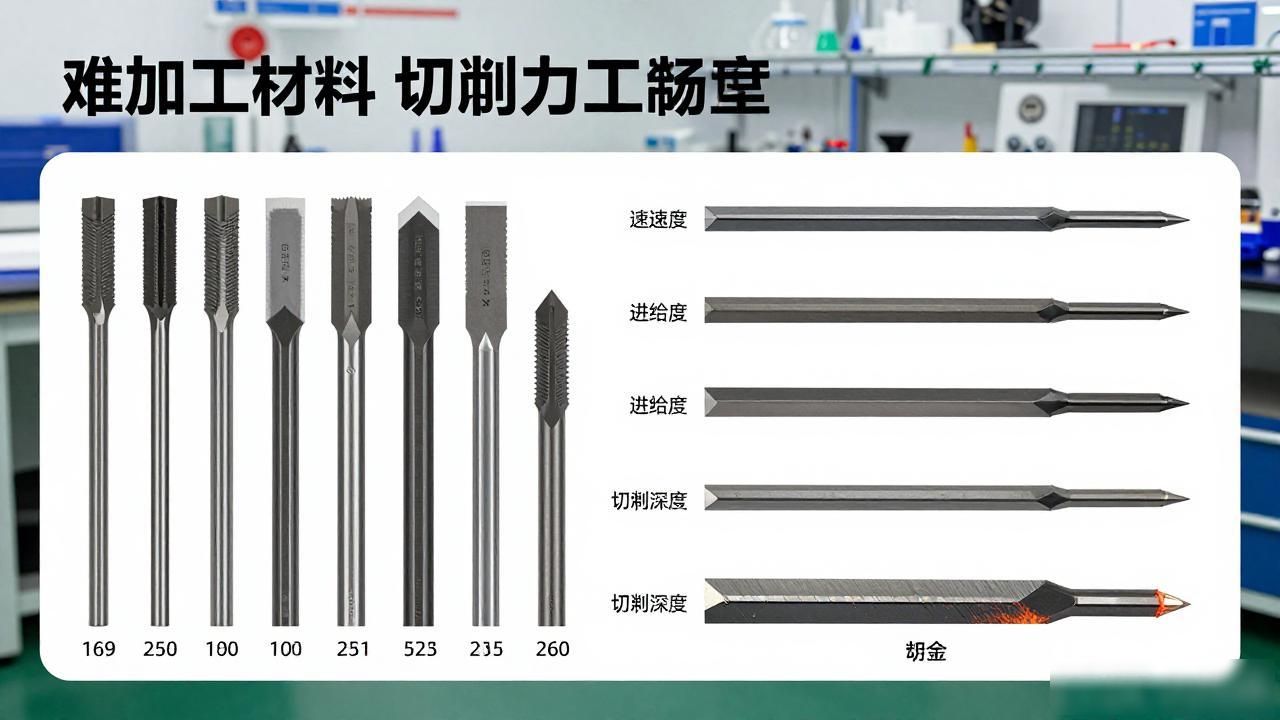 难加工材料的切削加工材料及方法-铆焊老刘铆工焊工笔记