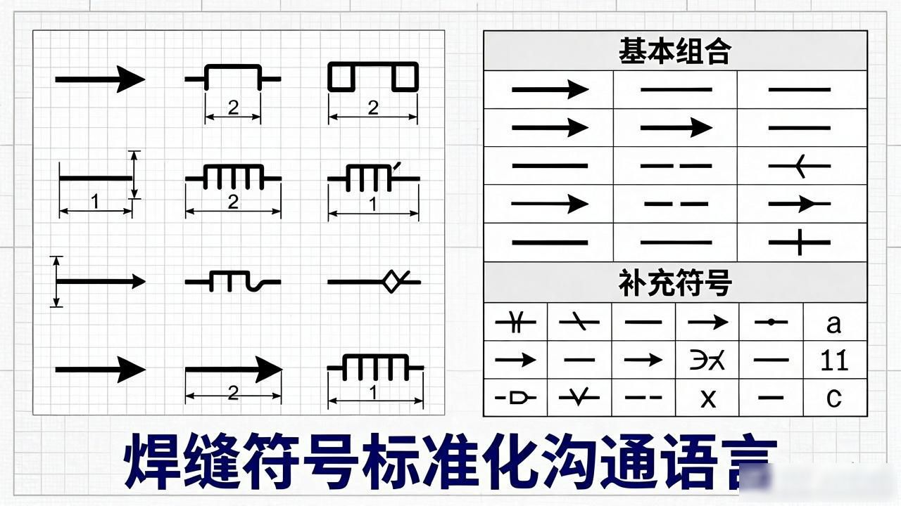 asme焊接符号_图纸符号应用_焊缝符号解读