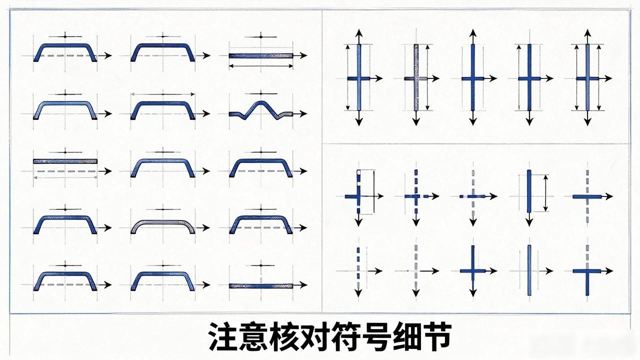 焊缝符号解读_asme焊接符号_图纸符号应用