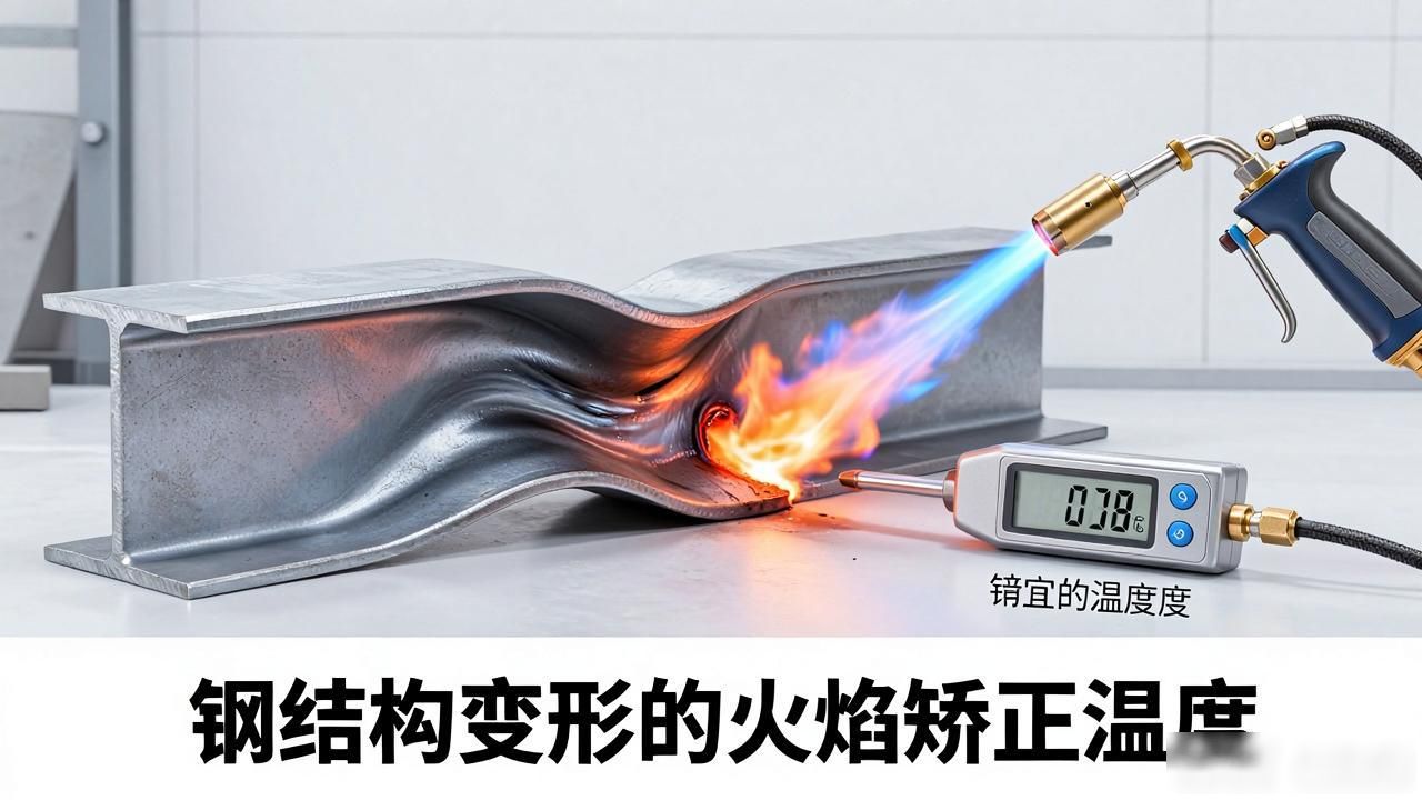 钢结构变形的火焰矫正温度-铆焊老刘铆工焊工笔记
