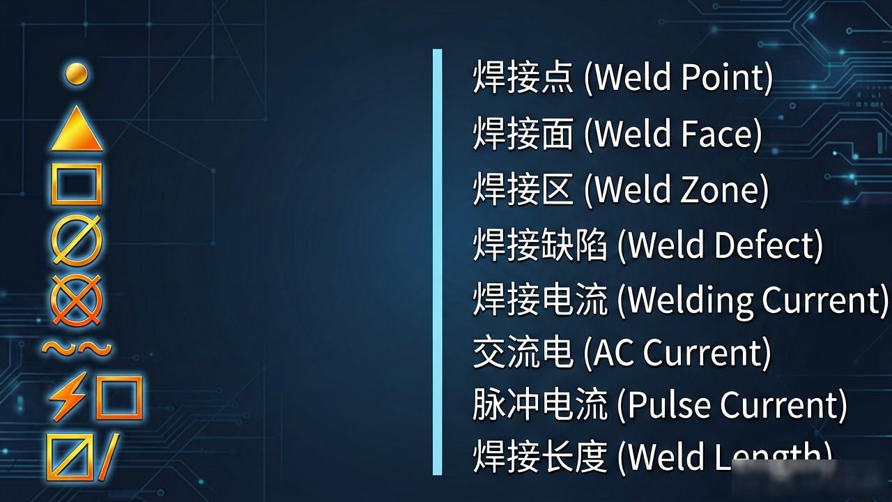 焊缝符号标注_焊缝辅助符号_气密焊接焊接符号