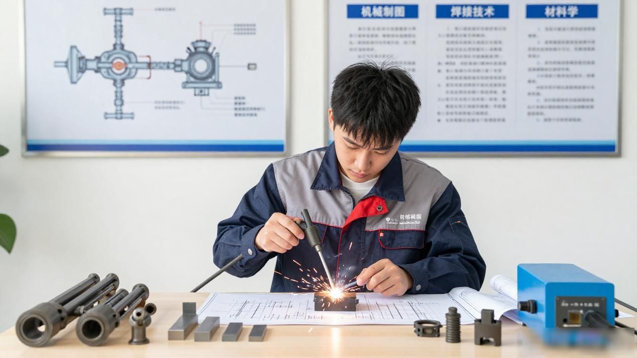 铆工焊接技术_铆工都有哪些工具_钳工操作技能