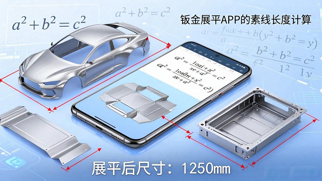 钣金展平软件下载_钣金展开计算工具_钣金展开设计软件