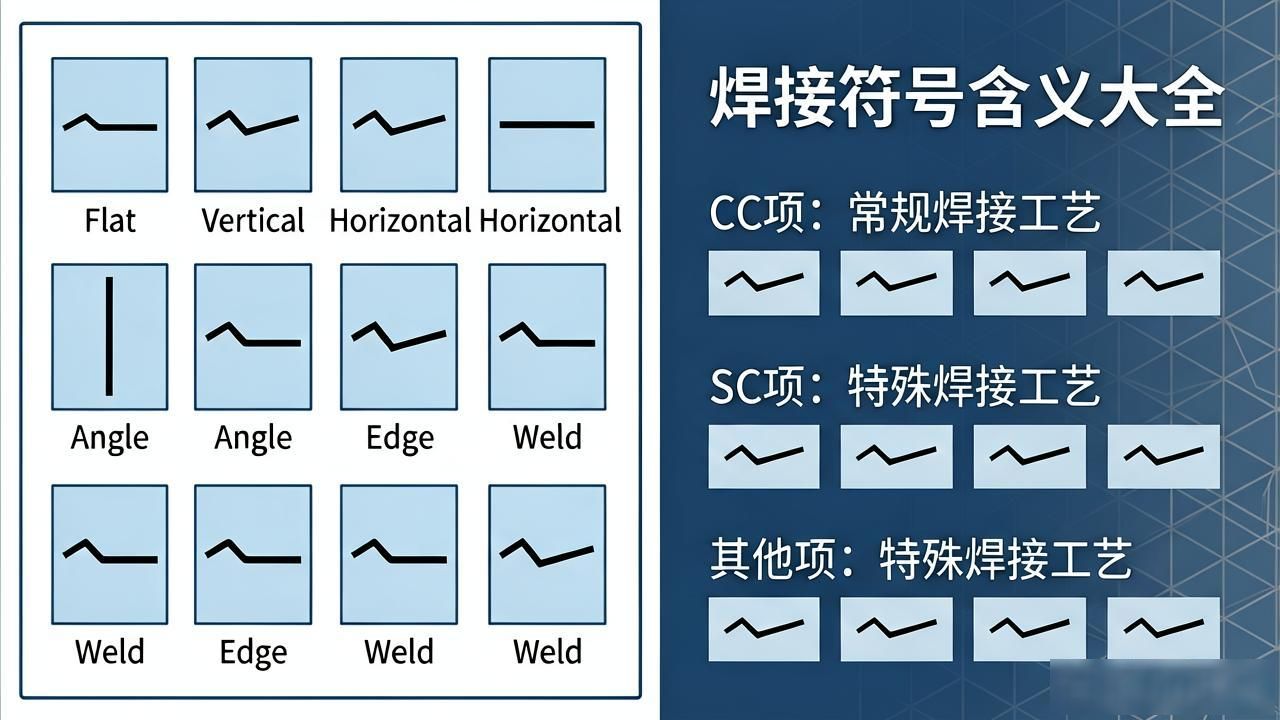 焊接符号标注方法_钢结构焊缝符号含义_钢结构焊接符号大全
