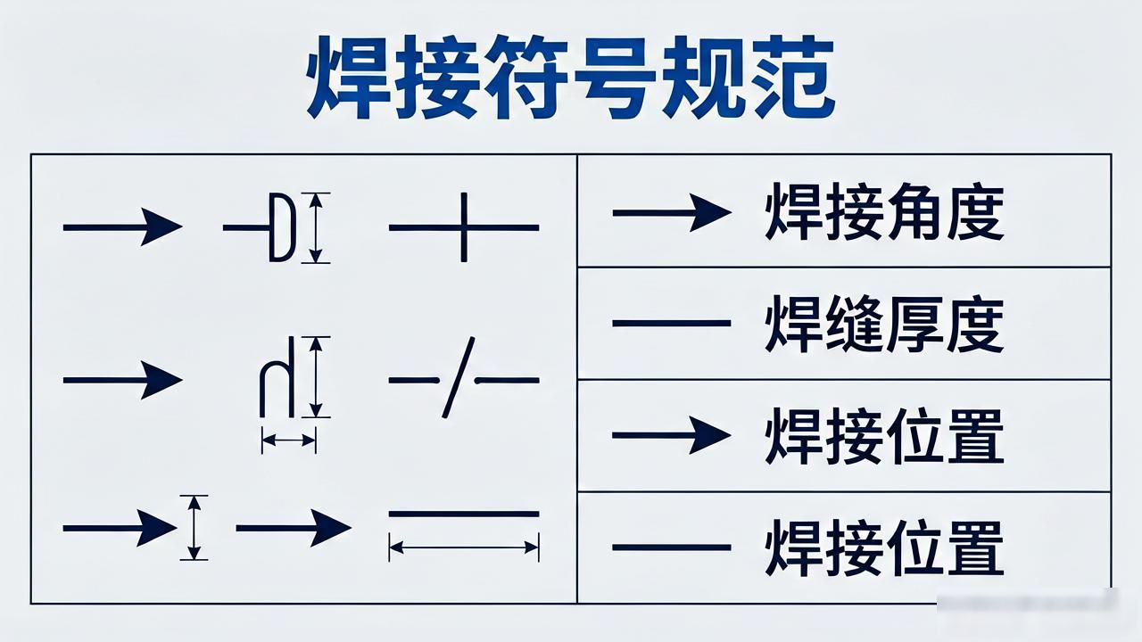 焊接符号标注方法_焊接种类符号_钢结构焊接符号含义