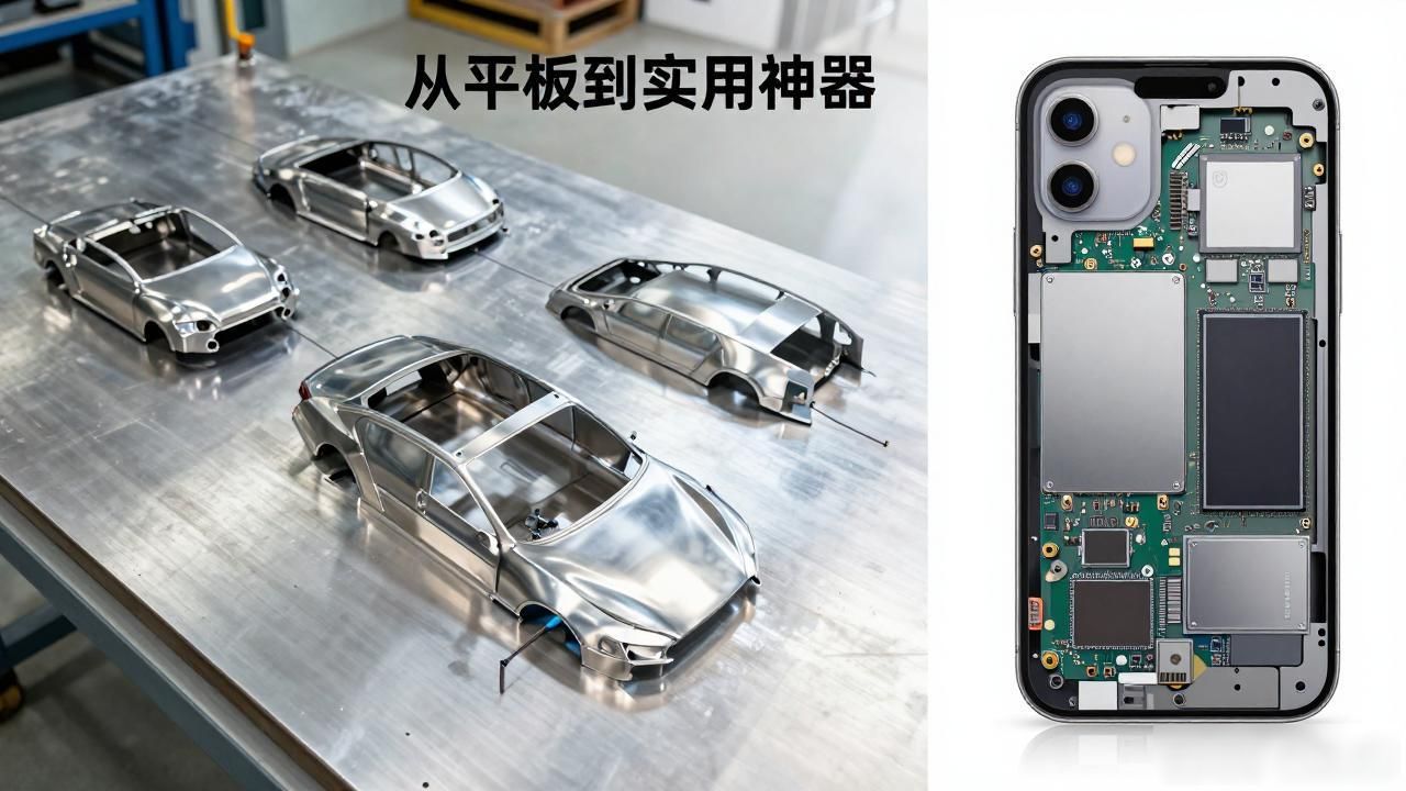 钣金：藏在生活里的“金属魔术师”，从汽车到手机都离不开它-铆焊老刘铆工焊工笔记