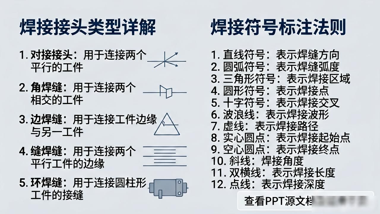 焊缝符号标注规范_焊接特性符号_焊接接头选型