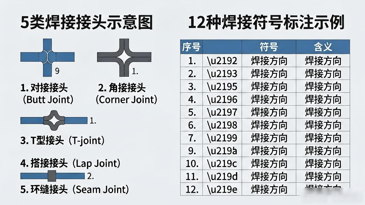 焊接接头选型_焊接特性符号_焊缝符号标注规范