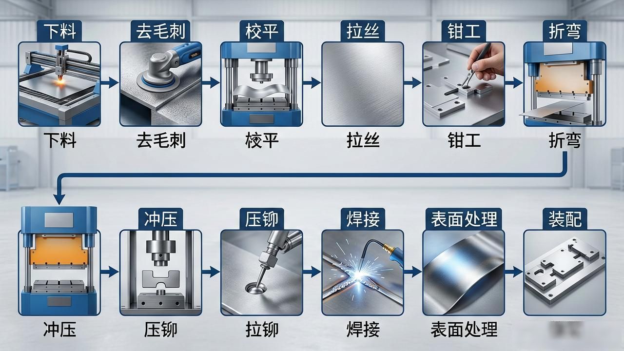 钣金件图纸展开工作流程_博士钣金展开图图层_展开图绘制步骤