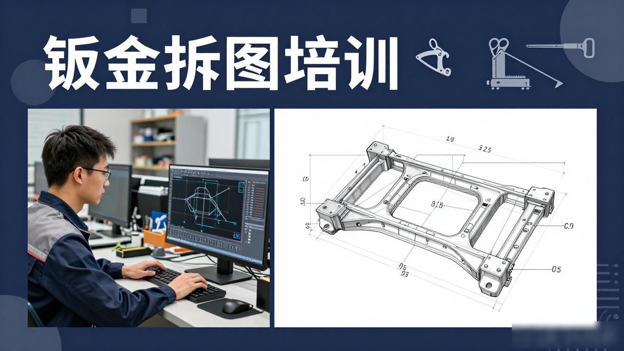 实战性钣金拆图培训排行：四家机构技能辅导对比-铆焊老刘铆工焊工笔记