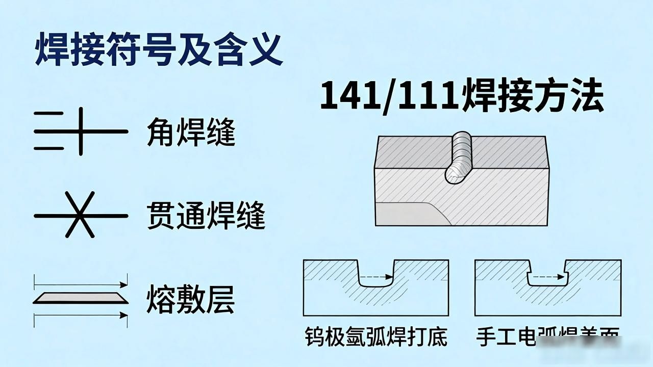 焊接图纸符号大揭秘：你值得拥有的实用指南！-铆焊老刘铆工焊工笔记