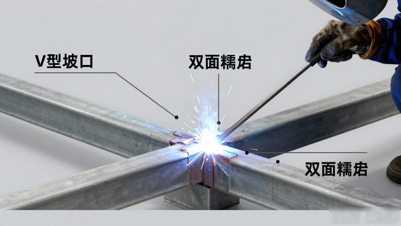 焊接图符号_焊缝基本知识_钢结构焊接符号
