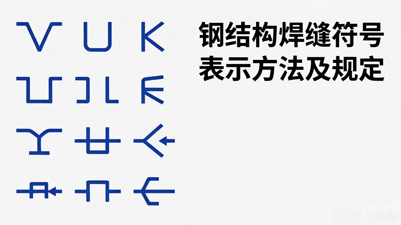 焊缝基本知识_钢结构焊接符号_焊接图符号