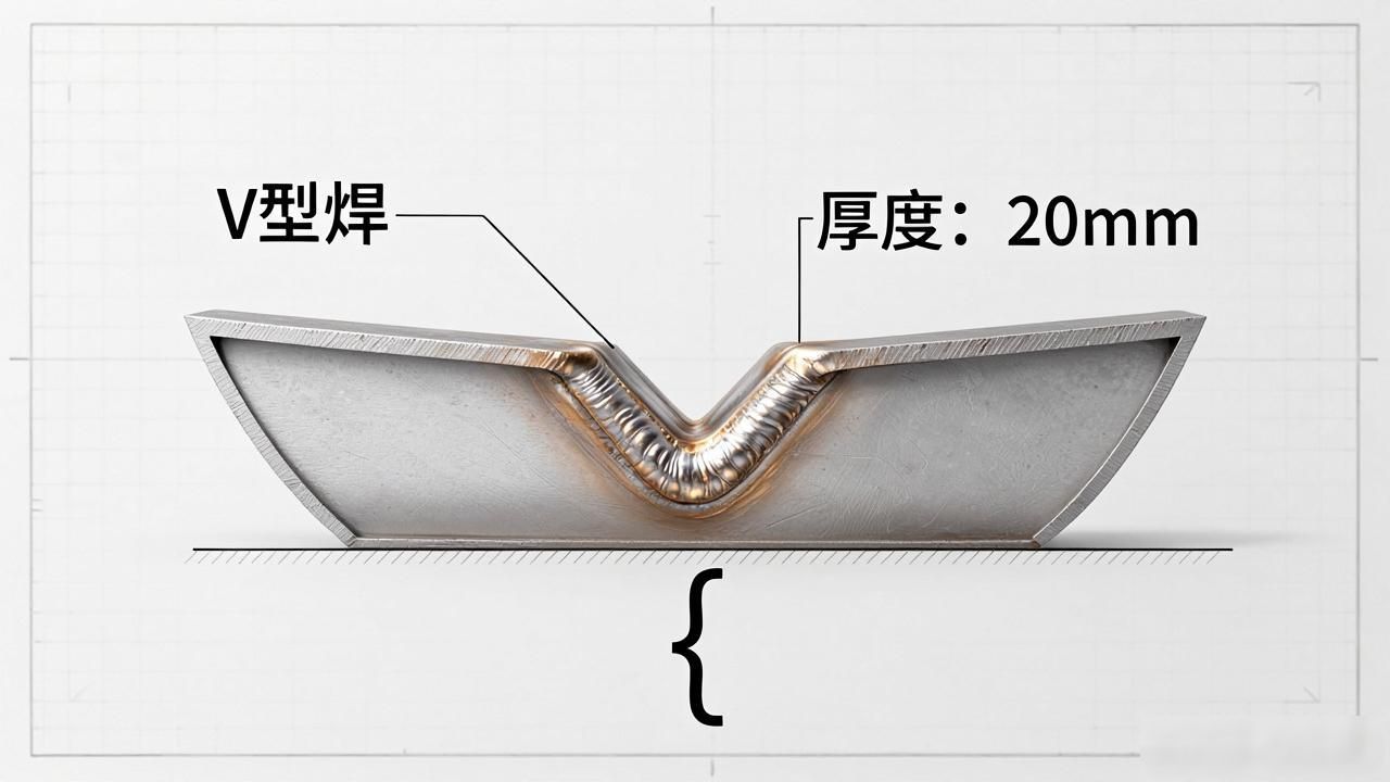 焊接符号组成_参考线和箭头_焊接符号的尾部符号