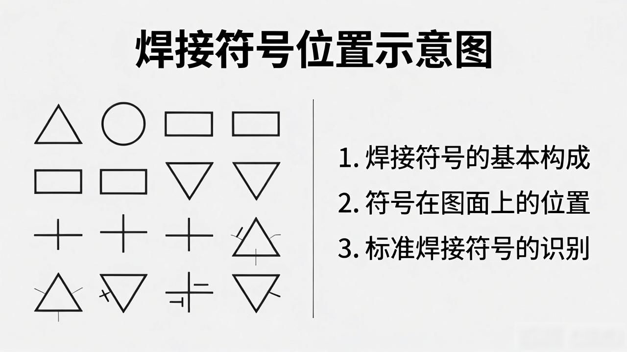 钣金件焊接符号_啥是焊接符号_焊缝辅助符号详解
