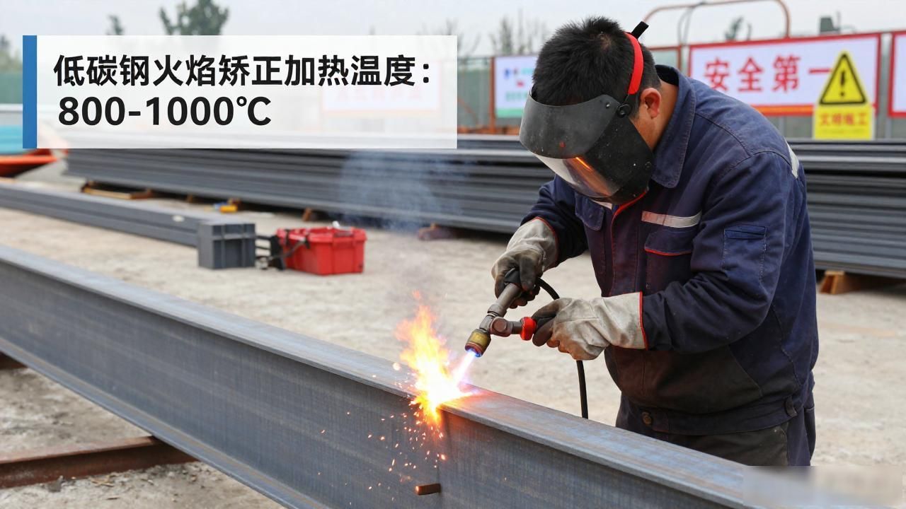 安全文明专业资料：钢结构焊接变形的火焰矫正施工方法有哪些？-铆焊老刘铆工焊工笔记