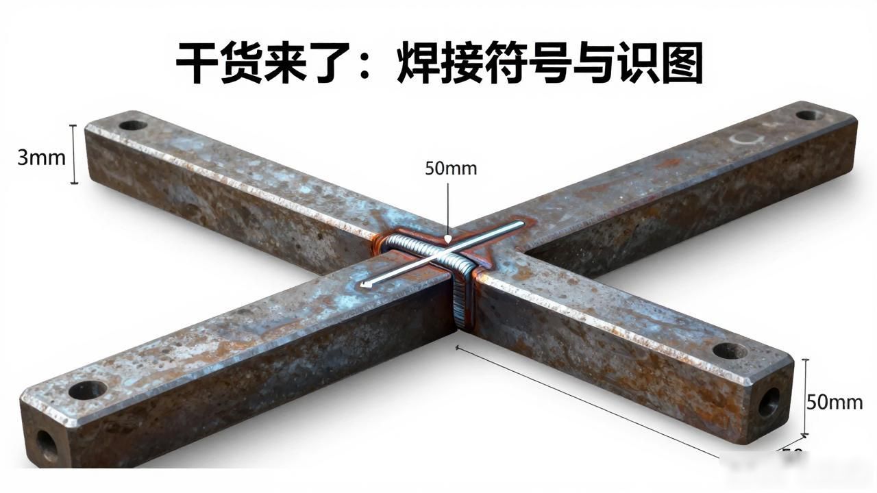 焊缝尺寸符号_机械厂焊接图纸符号_T形接头