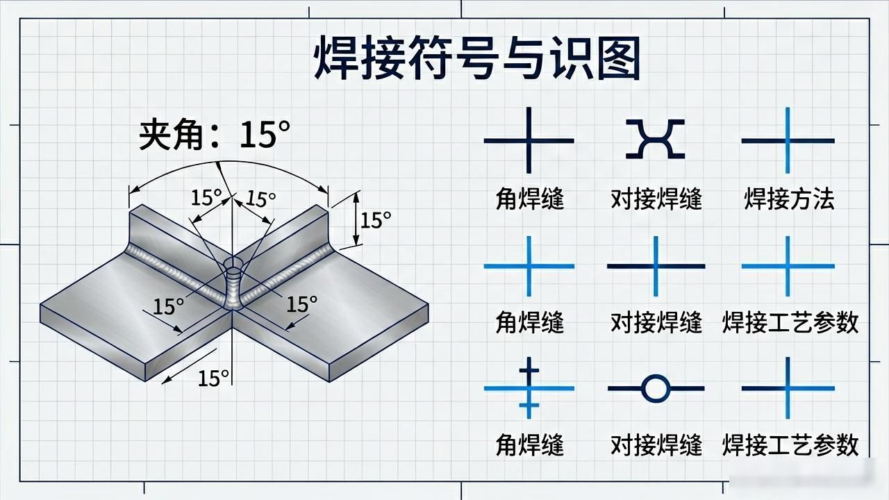 T形接头_焊缝尺寸符号_机械厂焊接图纸符号