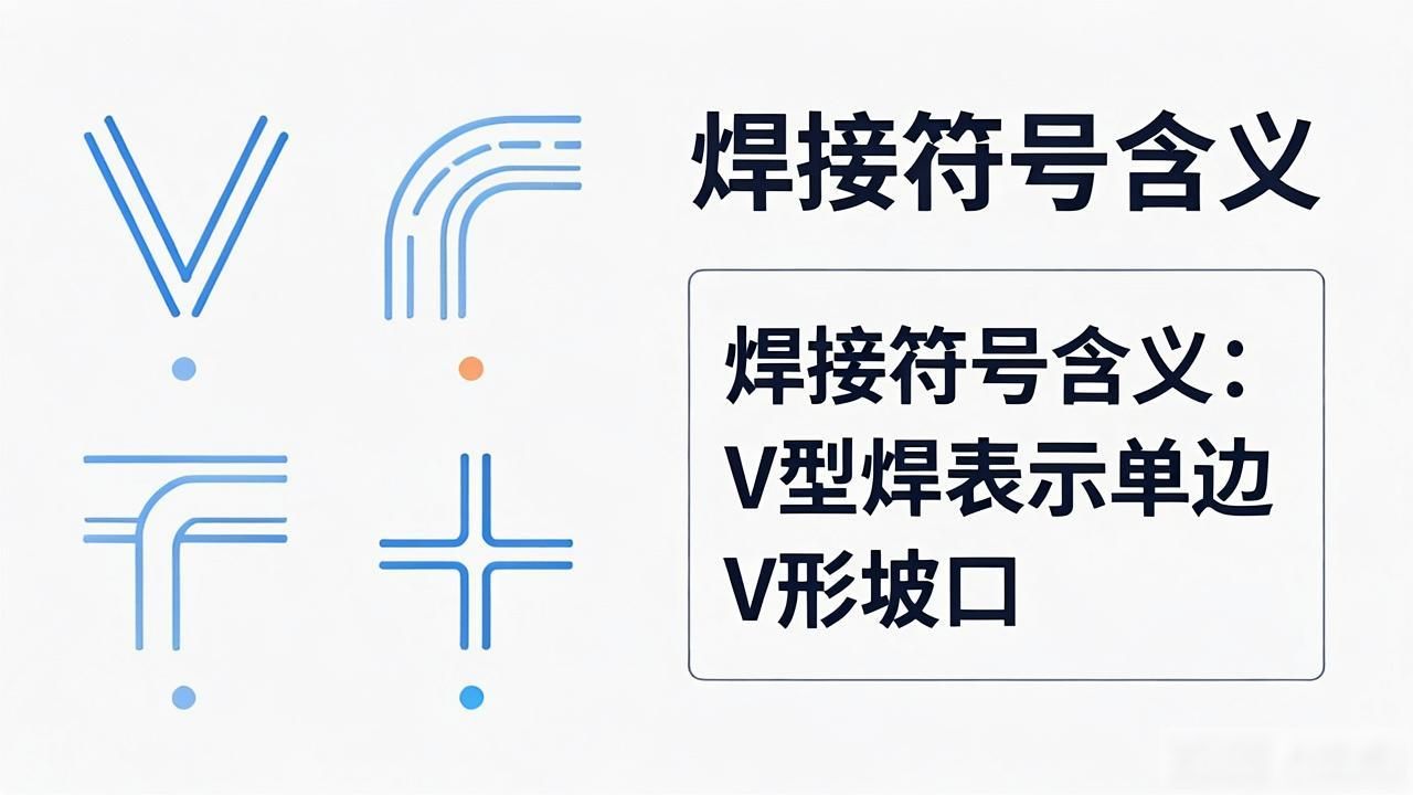 机械厂焊接图纸符号_钢结构焊缝符号含义_焊接符号标注方法