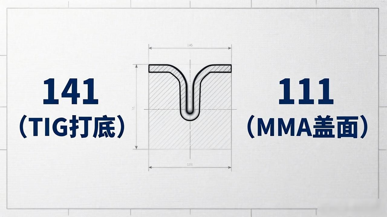 坡口焊缝符号 标注规则 GB/T324焊接标准_焊接坡口符号