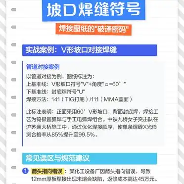 焊接坡口符号_坡口焊缝符号 标注规则 GB/T324焊接标准