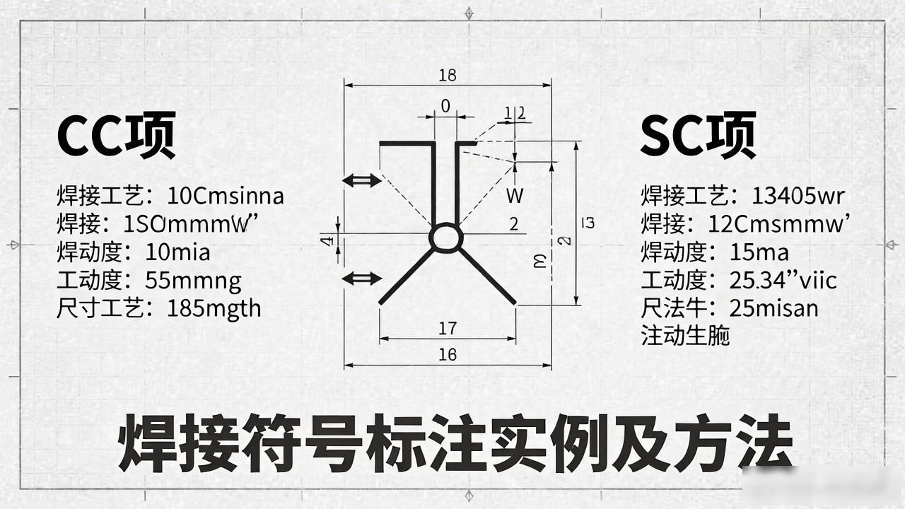 钢结构焊缝符号含义_机械厂焊接图纸符号_焊接符号标注方法